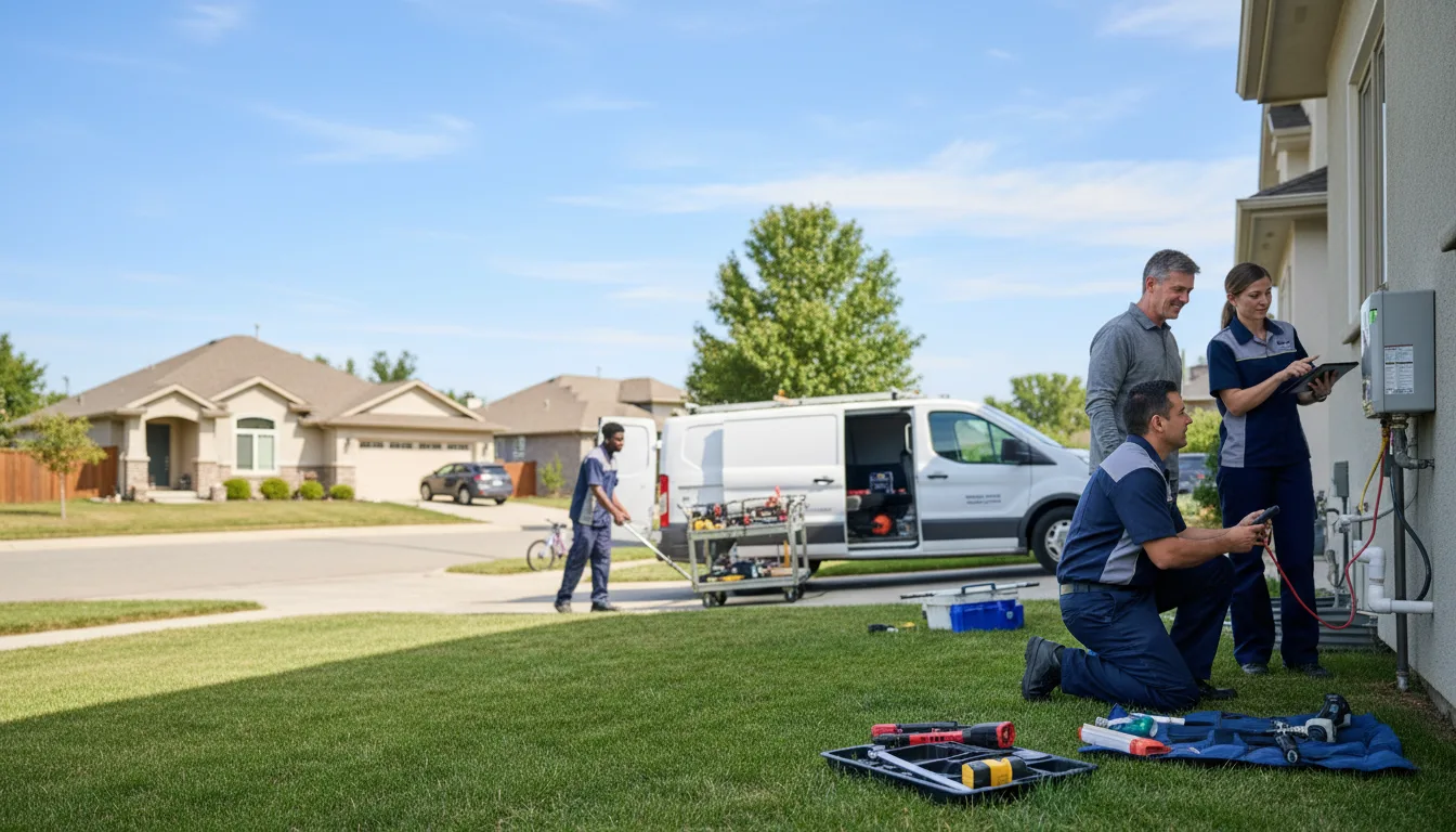 Tankless water heater service in Palmer, TN